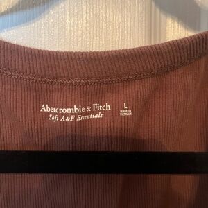 Abercrombie & Fitch Chocolate Brown Top